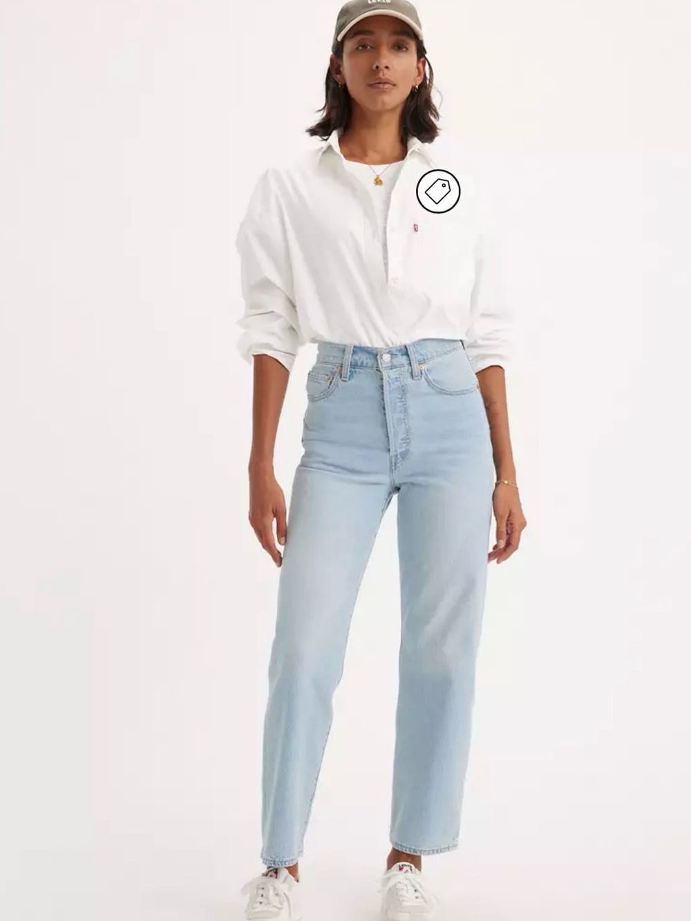 Levi’s Straight Ankle Ribcage Jeans